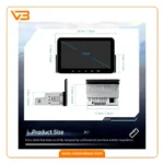 مانیتور خودرو فابریکی سهند سایز 7 اینچ - Image 4