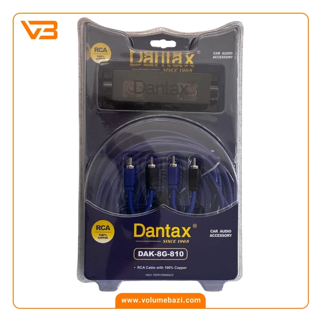 کابل آرسی RC دانتکس 8 گیج مدل DAK-8G-810